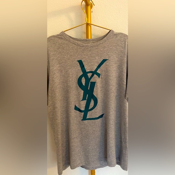 YSL Gray & Green T/Shirt. Unisex Size 3X Runs small. - Picture 7 of 16